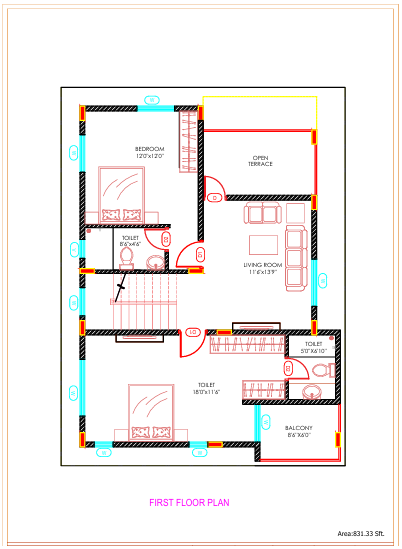 Type-D Floor Plan 2